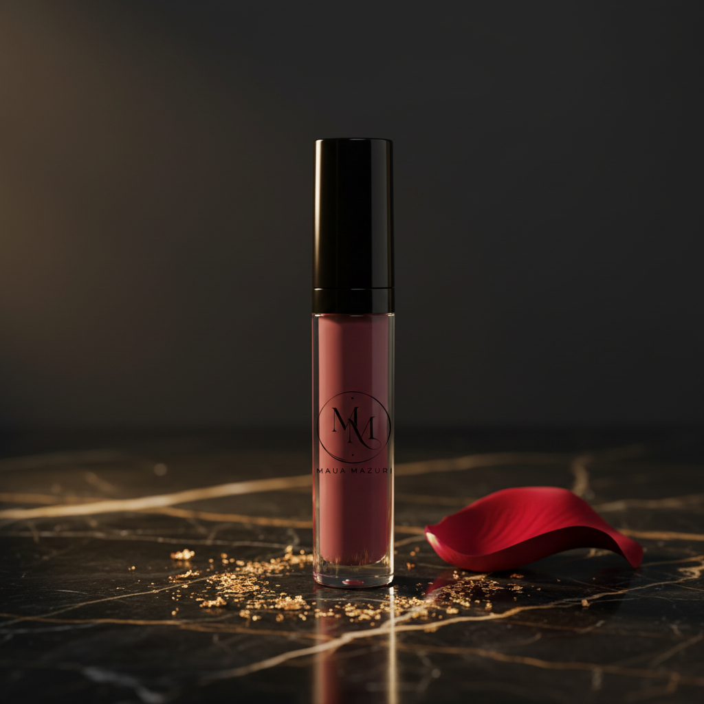 Mahogany Lip Gloss - Luxury Dark Marble